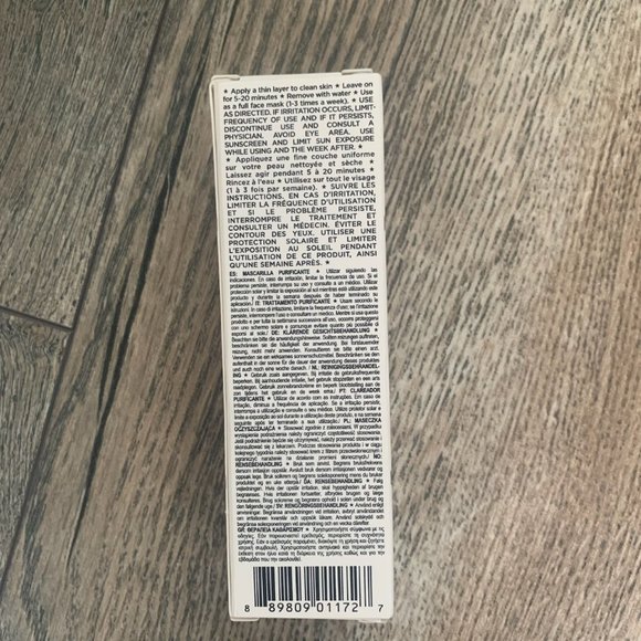 NWT GLAMGLOW SUPERMUD CLEARING TREATMENT 1 OZ. HOLLYWOOD CALIFORNIA - Picture 3 of 4